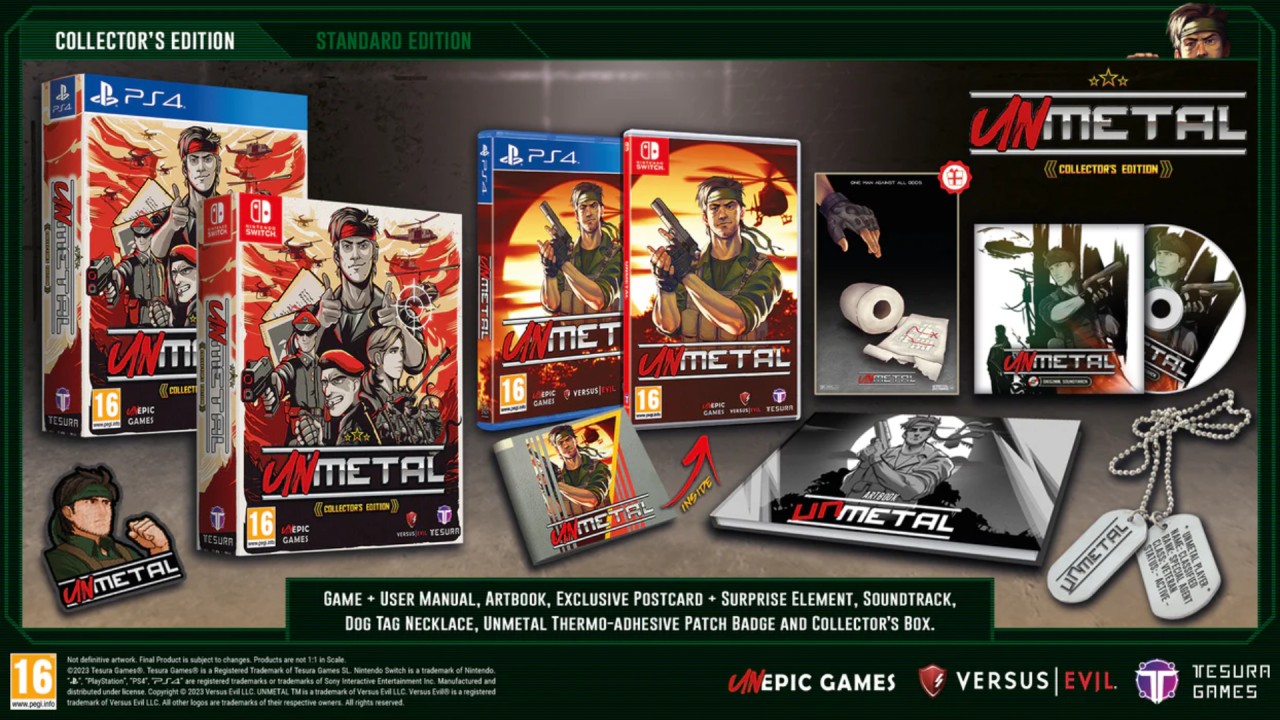Joc Unmetal Collectors Edition pentru PS4