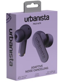 Urbanista Palo Alto In-ear Headphones W. Adaptive Anc Dusk Purple 