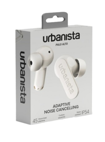  Urbanista Palo Alto In-ear Headphones W. Adaptive Anc White pentru PC