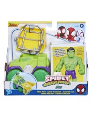 Vehicul Marvel Spidey And His Amazing Friends Hulk Smash (f7457)