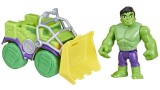  Vehicul Marvel Spidey And His Amazing Friends Hulk Smash (f7457)