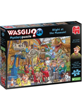 Wasgij Mystery 24 Blight At The Museum! 1000pc (jum0014)