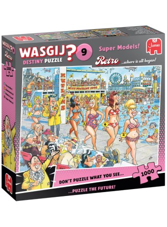  Wasgij Retro Destiny 9 Super Models 1000 Pieces (1110100503)