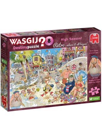  Wasgij Retro Destiny 8 (1000 Pieces) (jum01851)