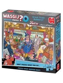 Wasgij Retro Mystery 9 Great Train Robbery 1000 Pieces (1110100504) 