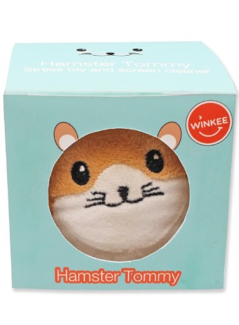 Jucarie Plus Winkee Stress Ball And Screen Cleaner Hamster Tommy