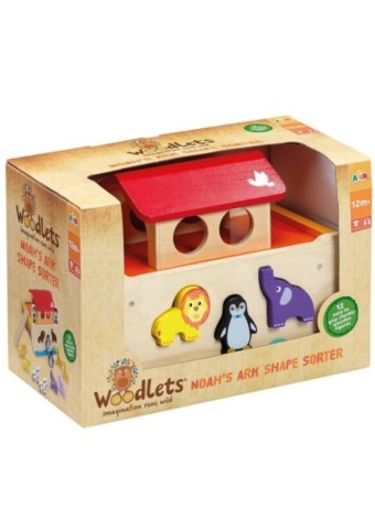 Woodlets Noahs Ark Shape Sorter (31216137)