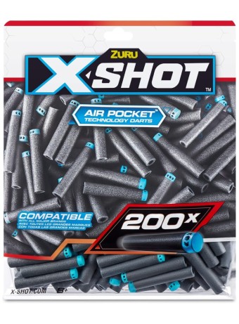  X Shot-excel 200pk Refill Darts (36592)