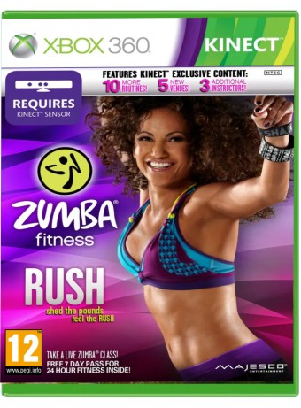 Joc Zumba Fitness Rush pentru Xbox 360