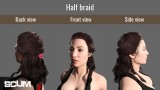 Joc Scum Female Hair Pack pentru PC Digital