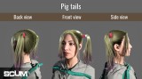 Joc Scum Female Hair Pack pentru PC Digital
