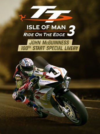 Tt Isle Of Man 3 John Mcguiness 100th Start Livery Digital pentru PC