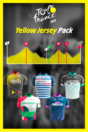 Tour De France 2025 Yellow Jersey Pack Digital pentru PC