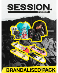 Session Skate Sim Brandalised Pack