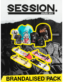 Session Skate Sim Brandalised Pack 