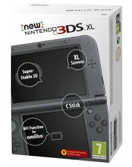 Consola 3ds XL: Metallic Black - 3ds