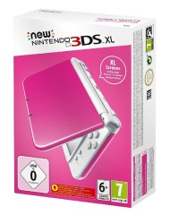 3ds Xl Console Pink & White