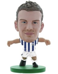 Soccerstarz West Brom Chris Brunt Home Kit (classic)
