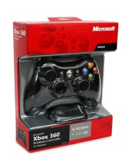 Wireless Controller For Windows 360+pc Black