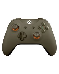 Wireless Controller With 3.5 Green Orange