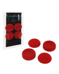 Silicone Thumb Grips: Concave & Convex Red