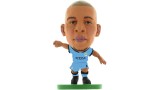Figurina Joc Soccerstarz Man City Fernandinho Home Kit 2015 Version