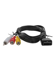 Cablu Tv Av Zedlabz 1.8m Pal Colour Sync Composite Rca