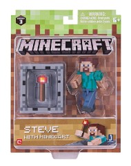 Minecraft Action Steve With Minecraft
