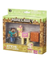 Set Minecraft Steve With Llama 16602