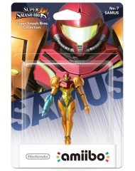 Amiibo Samus No. 7 Super Smash