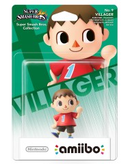 Amiibo Villager No. 9 Super Smash