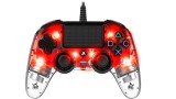  Nacon Wired Compact Controller Light Red pentru PS4