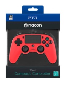 Nacon Wired Compact Controller Red 