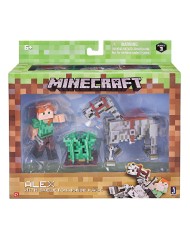 Minecraft Alex With Skeleton Horse 16601