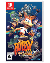 Bubsy Paws On Fire! Limited Edition Import