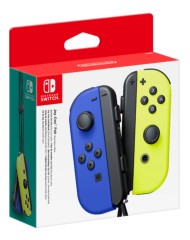 Joy Con Controller Pair Blue L & Neon Yellow R