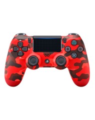 Dualshock 4 Red Camouflage V2