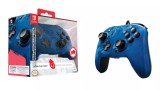  Pdp Face Off Deluxe Controller + Audio Camo Blue pentru NSW