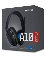 Astro A10 Gaming Headset: Grey/blue - Ps4/pc