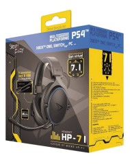 Casti Steelplay Cu Fir: Sunet Surround Virtual 7.1 Hp-71 - Ps4