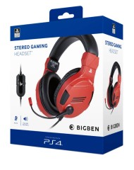 Casti Nacon Stereo Gaming V3 Rosu  Playstation 4