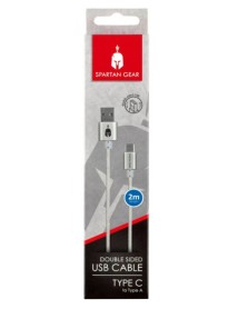 Spartan Gear Cablu Usb Cu Doua Fete Alb Xbox X S 