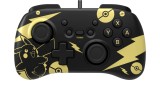  Controller Hori Horipad Mini Pokemon Pikachu Black & Gold pentru NSW