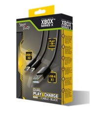 Cablu Incarcare Steelplay Pentru Controllere Negru Xbox Seria X
