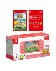 Consola Nintendo Switch Lite Coral + ANIMAL CRO...