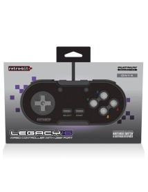 Controller retro Bit Legacy 16 Usb Port Black 