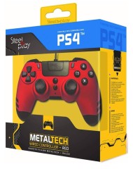 Steelplay Controller Wired Metaltech Rosu