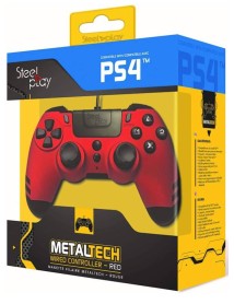 Steelplay Controller Wired Metaltech Rosu 