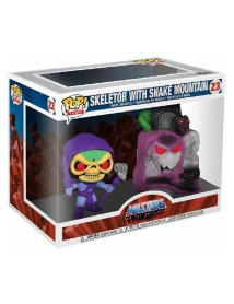 Pop! Town Master Of The Universe Skeletor With Snake Mountain Vinyl 