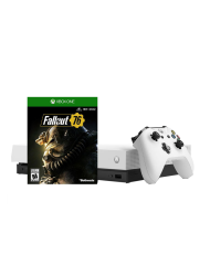 Consola Microsoft Xbox One X 1TB Alb + Fallout 76